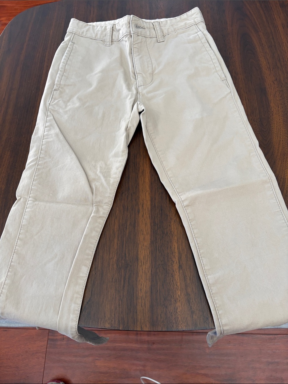 Boys Khaki Casual Pants - Beige Chino